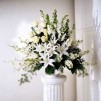 Light In Your Honor Funeral Basket